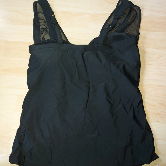 Cactus Black Mesh Swim Top - Picture 4 of 6